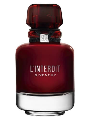 Givenchy L'Interdit Eau de Parfum Rouge perfume bottle - luxury fragrance
