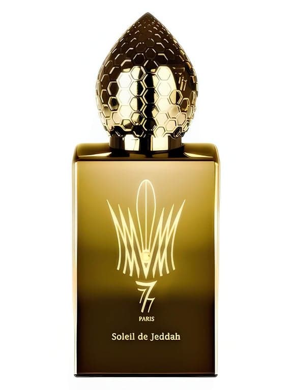 Stephane Humbert Lucas 777 Soleil de Jeddah perfume bottle - luxury fragrance
