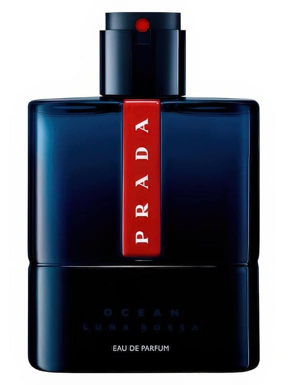 Prada Luna Rossa Ocean Eau de Parfum perfume bottle - luxury fragrance