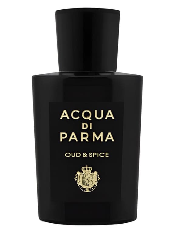 Acqua di Parma Oud & Spice perfume bottle - luxury fragrance
