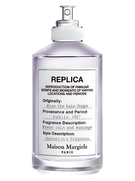 Maison Margiela When the Rain Stops perfume bottle - luxury fragrance