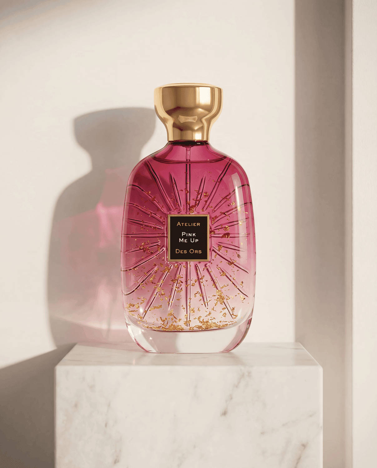 Pink Me Up by Atelier des Ors - Marble Product Shot January 2026 Fragrance