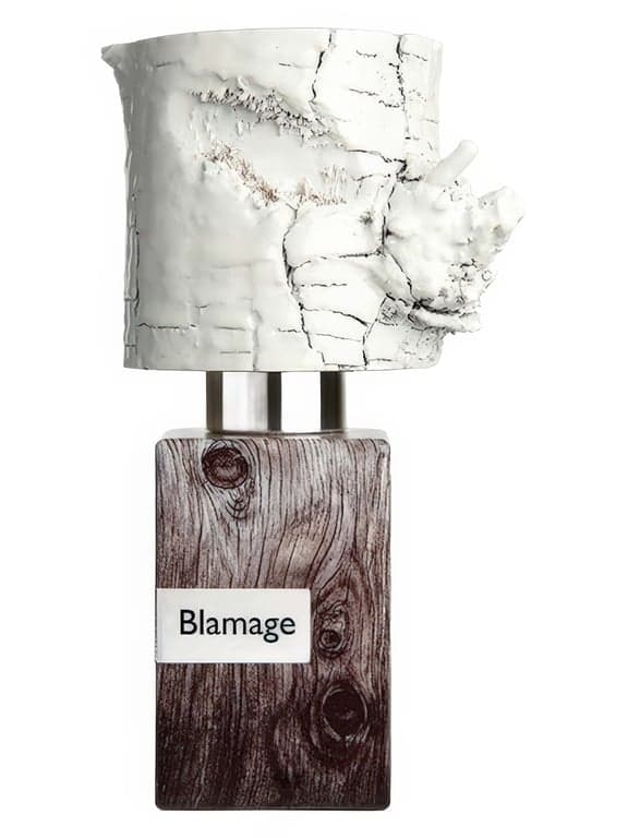 Nasomatto Blamage perfume bottle - luxury fragrance