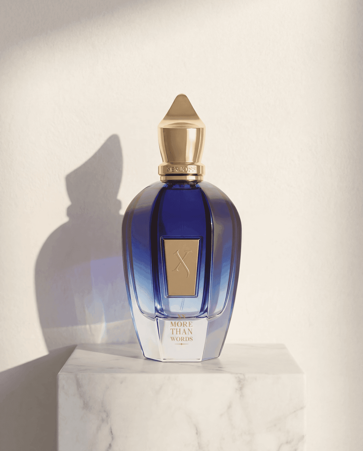 More Than Words by Xerjoff - Marble Product Shot January 2026 Fragrance