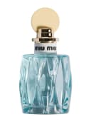 Miu Miu L'Eau Bleue perfume bottle - luxury fragrance