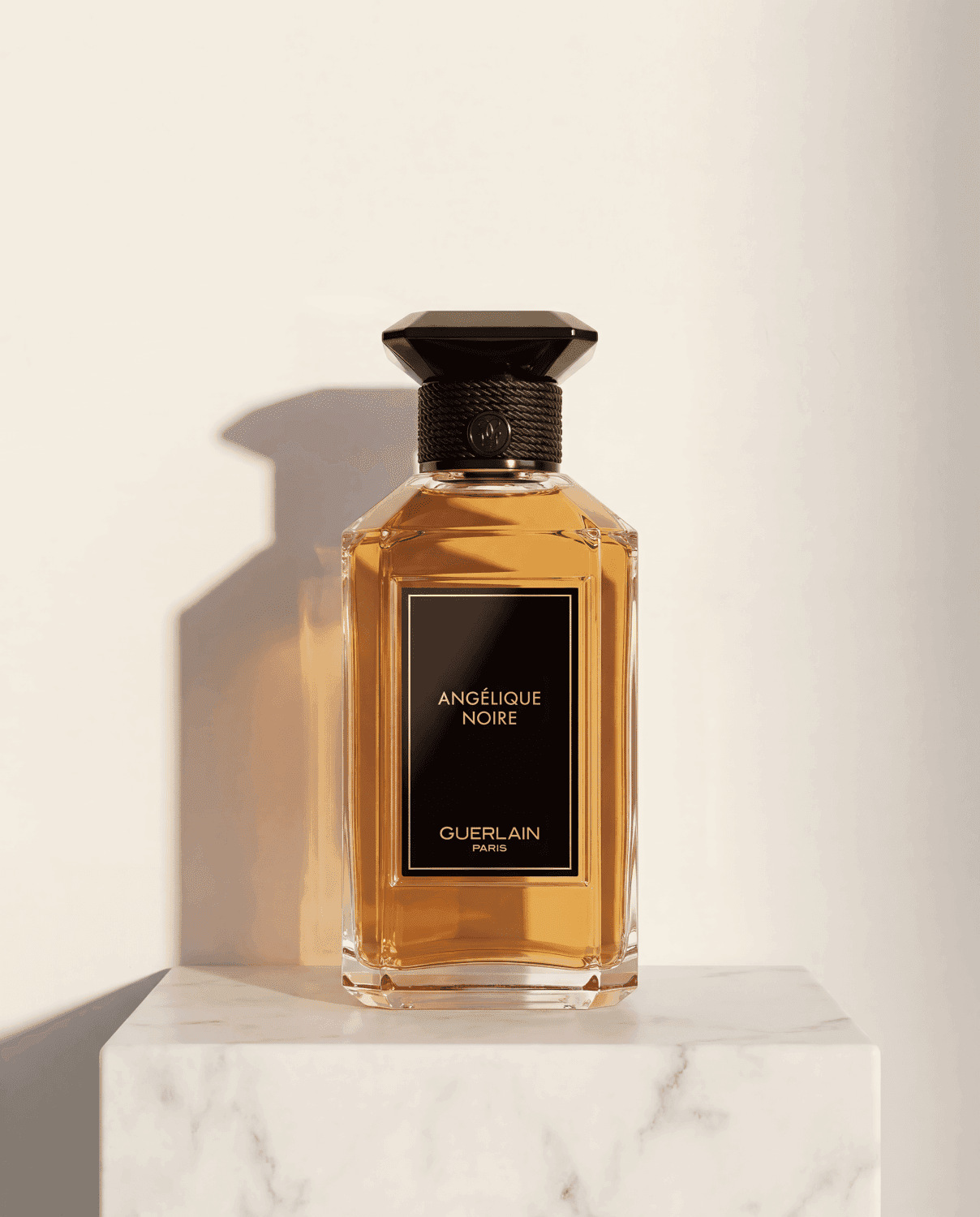 Angélique Noire by Guerlain - Marble Product Shot January 2026 Fragrance