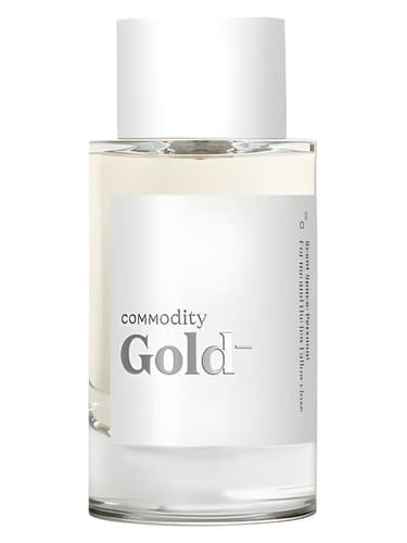 Commodity Gold perfume bottle - luxury fragrance