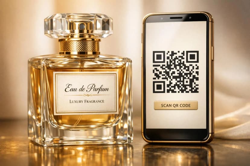 5 kroków, jak rozpoznać fałszywe perfumy za pomocą kodów QR