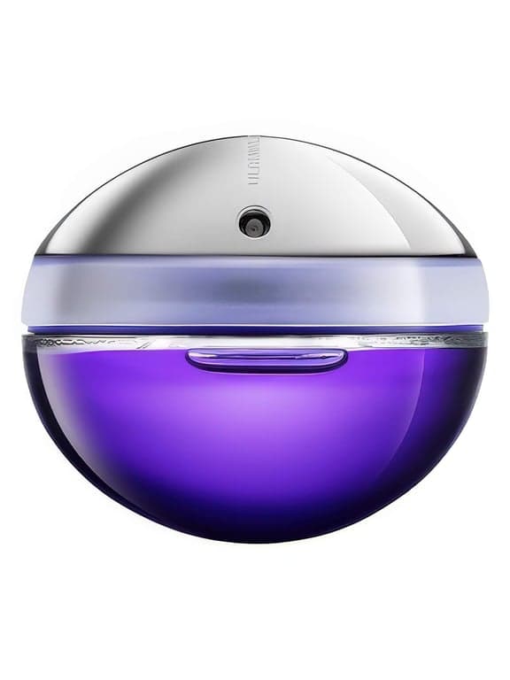 Rabanne Ultraviolet perfume bottle - luxury fragrance