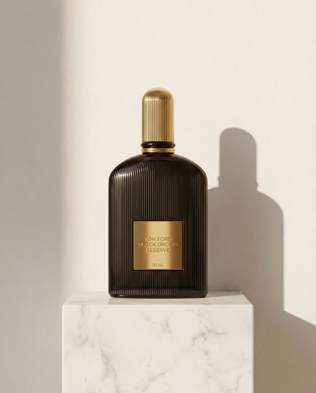 Black Orchid Reserve by Tom Ford - Marble Product Shot January 2026 Fragrance