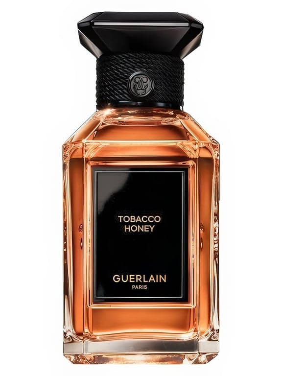 Guerlain Tobacco Honey perfume bottle - luxury fragrance