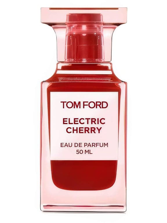 Tom Ford Electric Cherry perfume bottle - luxury fragrance