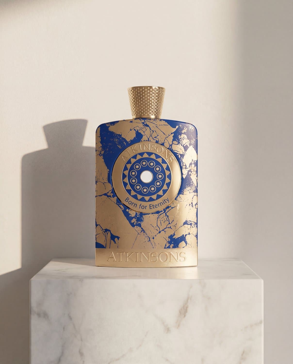 Born for Eternity by Atkinsons - Marble Product Shot January 2026 Fragrance