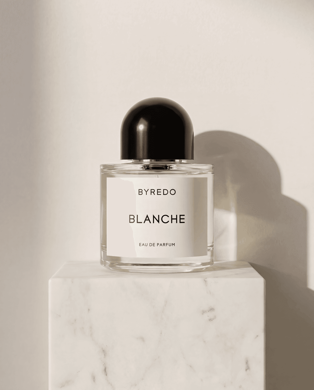 Blanche by Byredo - Marble Product Shot January 2026 Fragrance