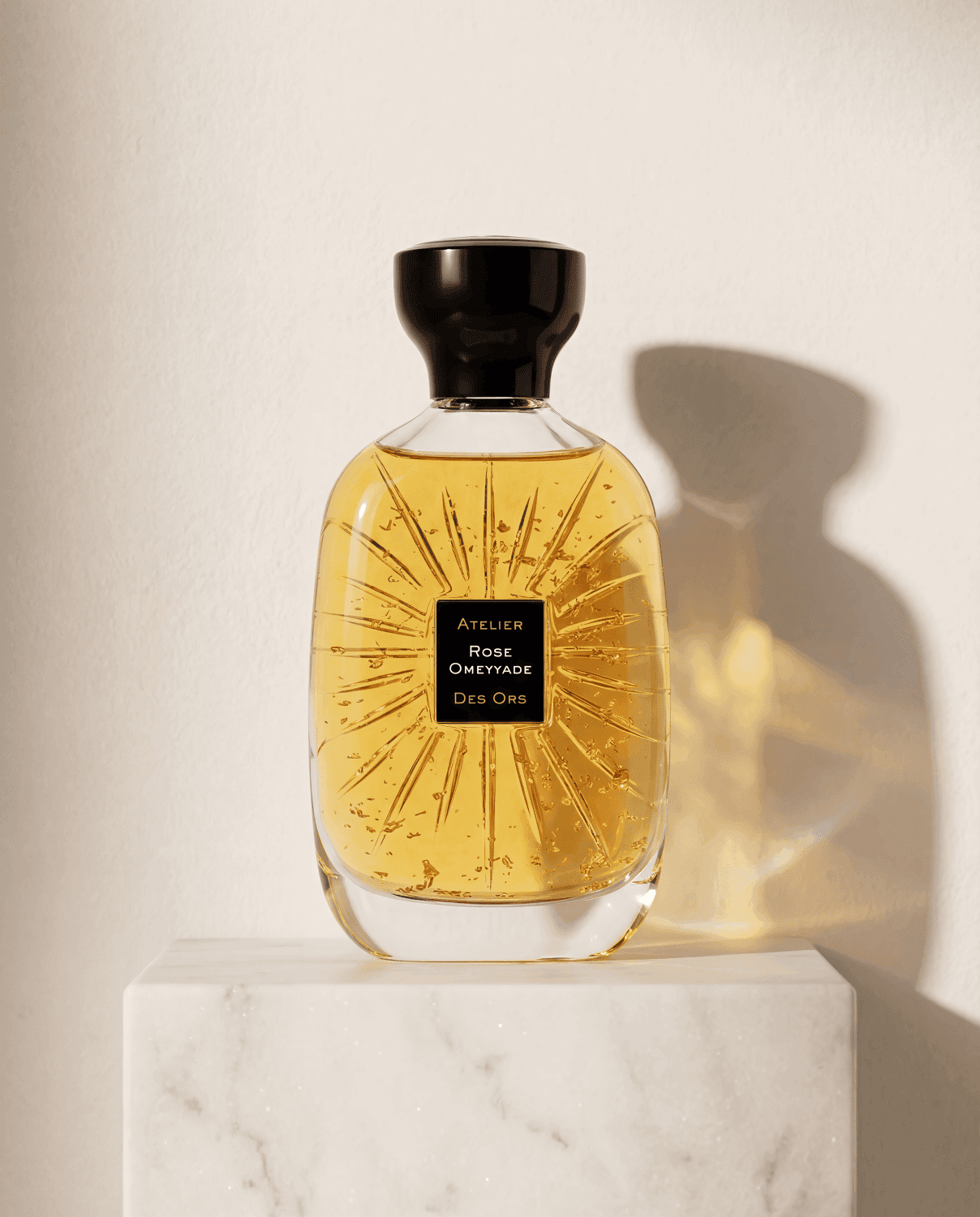 Rose Omeyyade by Atelier des Ors - Marble Product Shot January 2026 Fragrance