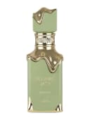Lattafa Eclaire Pistache perfume bottle - luxury fragrance