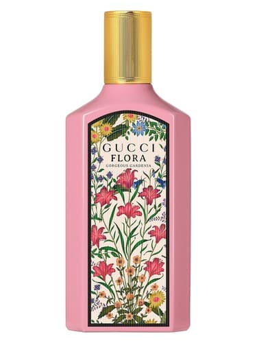 Gucci Flora Gorgeous Gardenia perfume bottle - luxury fragrance