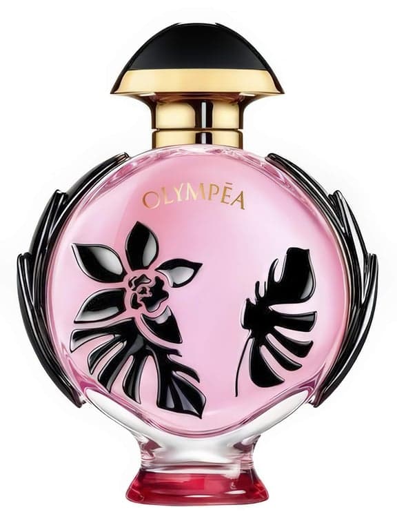 Rabanne Olympéa Flora perfume bottle - luxury fragrance