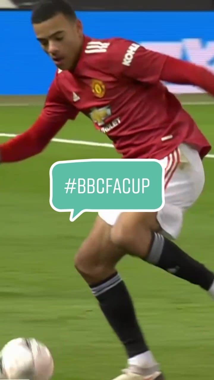 Poetry 🤌 Greenwood 🥶 #skills #masongreenwood #manunited #bbcfacup #facup