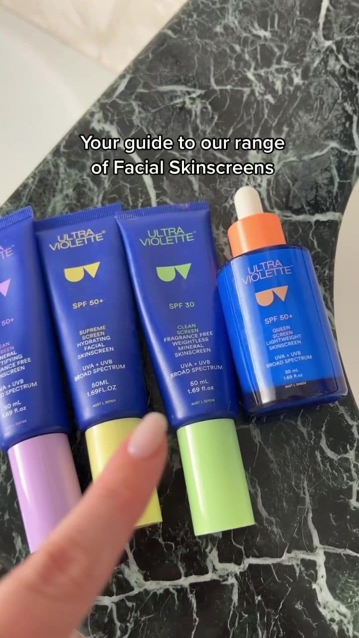 Wanna try #ultraviolette but not sure where to start? Here’s your guide to non-gross #sunscreen that you’ll actually WANT in your #routine.