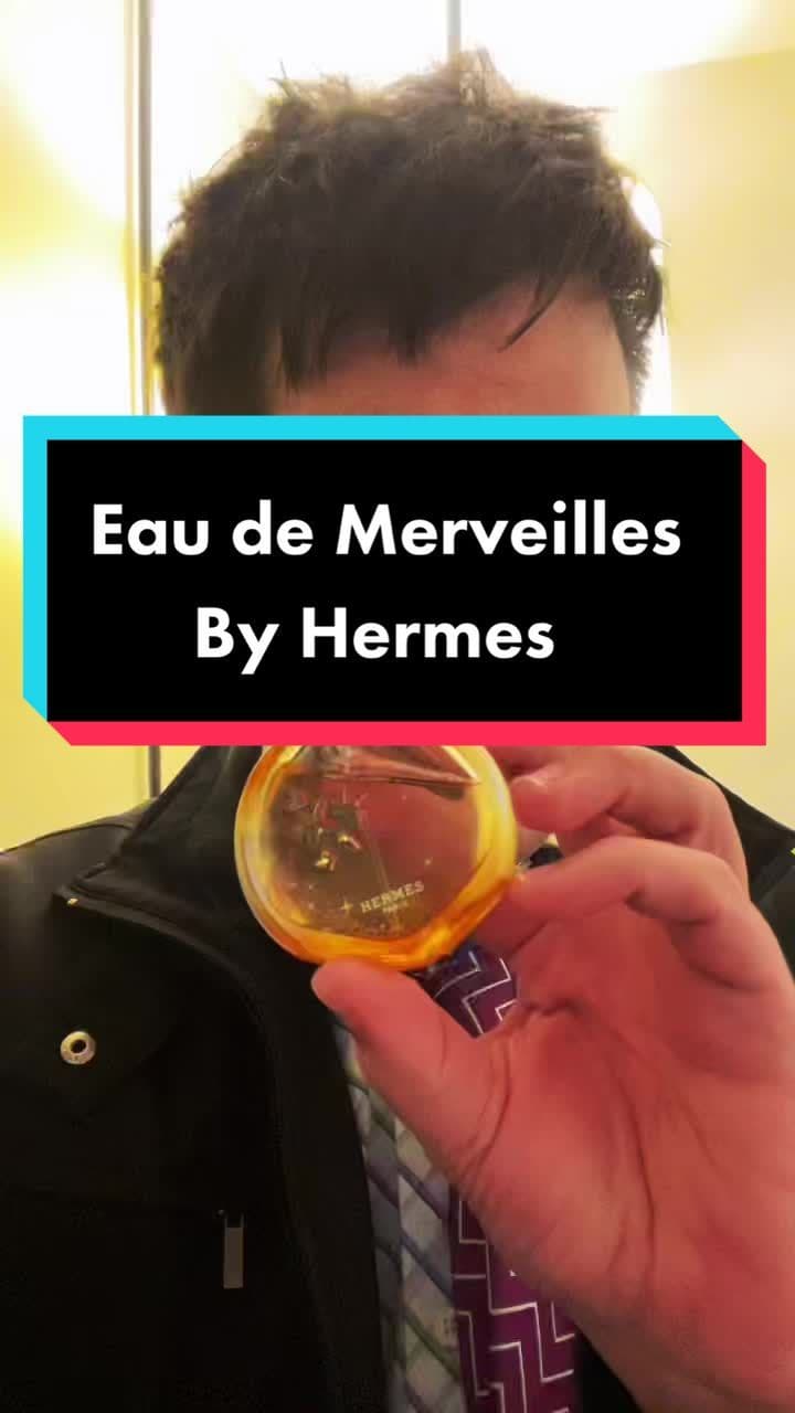 Sometimes you got to try from the other counters. Eau de Merveilles by Hermes. Like & comment if you want to see some reactions to it #perfume #fragrance #fragrances #parfum #smellgood