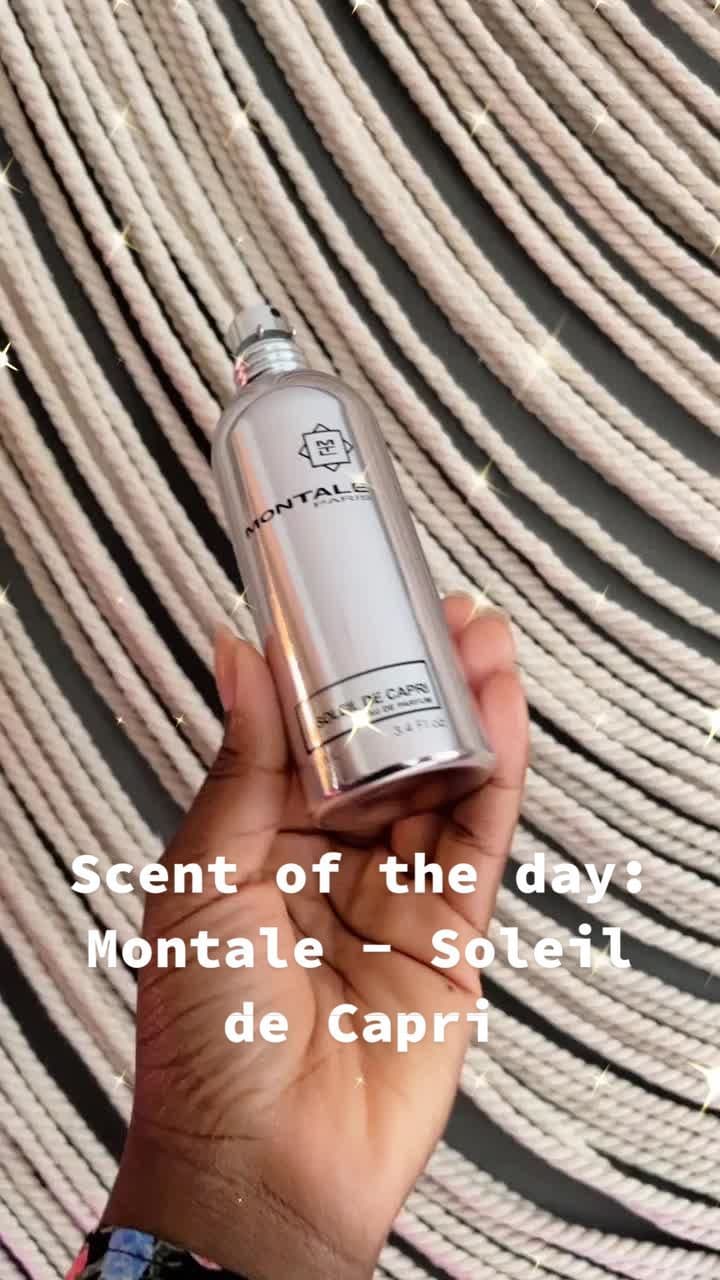Scent of the day @montale Soleil de Capri - Fresh, citrus, and a whole lotta musk! Perfect for a muggy grey day like today #fragrance #perfume #parfum #fragrancecollection #perfumecollection #gourmand #floral #perfumelovers #perfumereviews #explore #discover #montale