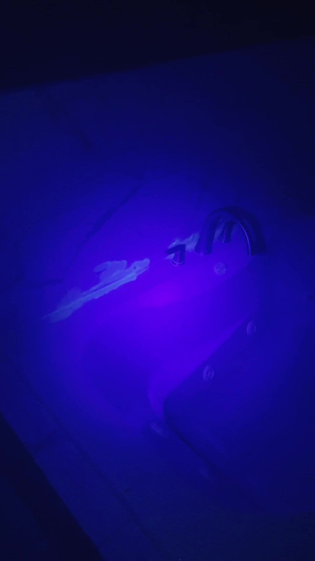 ON THE CEILING BRO ? #hotelroom #nightlight #ultraviolet #foryou #fyp 