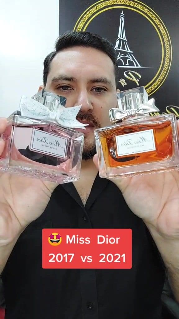 Reseña de la mejor edición 2017 vs la nueva 2021. el frasco 2017 sale a la venta en Diciembre.  #missdior#dior#2022#2017#perfume#femenino#viral#diciembre 