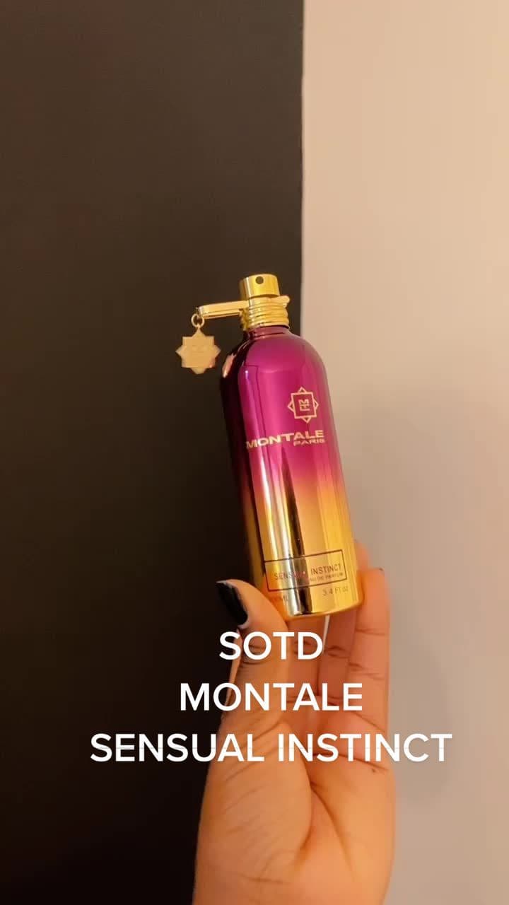 The fragrance ➡️ the fit! This is my favorite Montale - Sensual Instinct! It’s sweet and sultry with coffee, praline, rose, and cedar notes. Happy Casual Friday babes #fragrance #perfume #parfum #fragrancecollection #perfumecollection #gourmand #floral #perfumelovers #perfumereviews #explore #discover