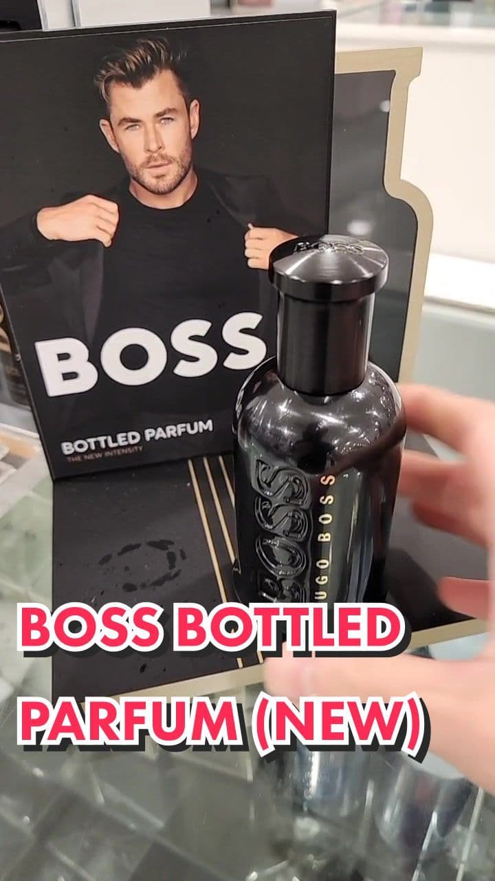 NEW STUFF?!?! Well it came out a while now, but you know how it is for us Australians!  - #bossbottledparfum #bossbottledeaudeparfum #bossbottlededp #bossbottledoud #hugobossfragrances #riveraedge #benbrhh #chrishemsworthtiktok #irisfragrance #oudfragrance #leatherfragrance 