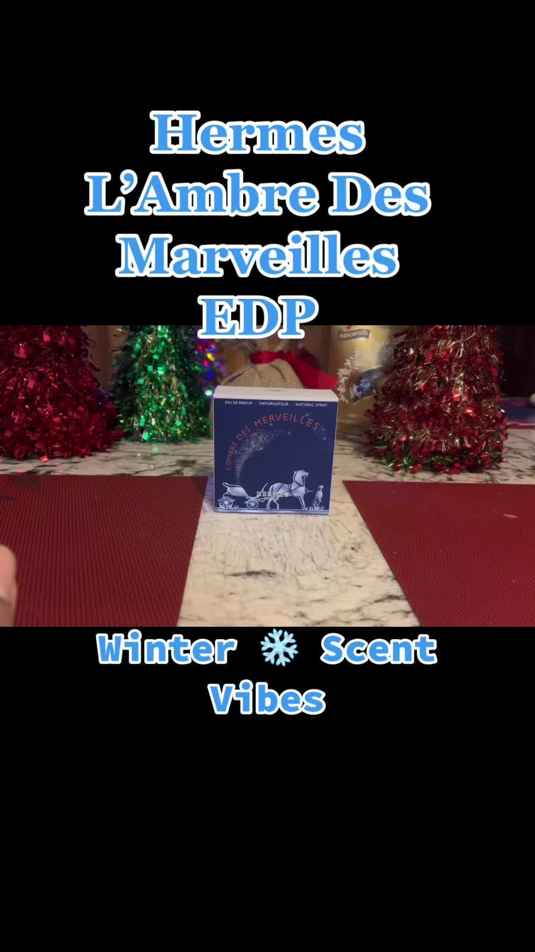 Hermes L’Ambre Des Marveilles EDP#euedeparfum #teafragrance #blacktea #unisexfragrance #winterfragrance #hermes #sweetfragrance #colognesformen #uniquefragrance 