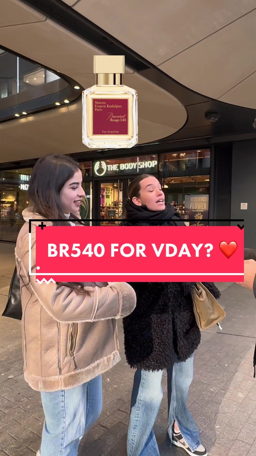 Asking ladies on the streets of London if they recommend Baccarat Rouge 540 EDP as a fragrance for Valentines Day 🥰❤️🎁🌹  #baccaratrouge540 #valentinesday #streetinterview #london #interview #fragrancereview #perfumereview  