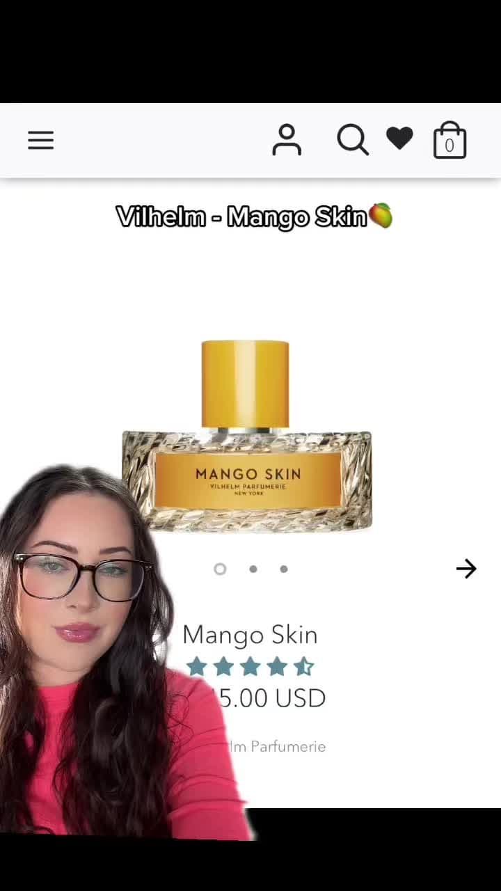 Gifted | Vilhelm - Mango Skin review🥭✨ #perfume #mangooerfume #vilhelmparfumerie #perfumerecommendations #greenscreen 