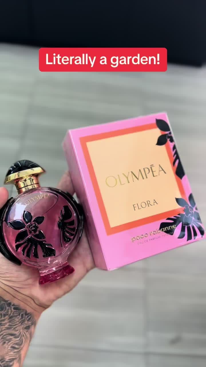 The new Olympea Flora by Pack Rabanne!🌸🌸 #961scents #pacorabanne #fyp #explore #foryou #olympea #fragrances #perfumes 