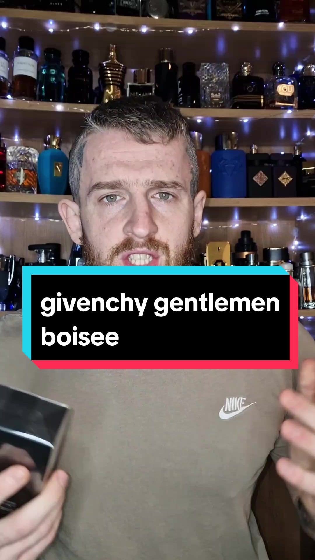 Givenchy Gentlemen Boisee #perfumetok #perfume #eauderagnar #fragrance #fragrancetiktok #foryou 