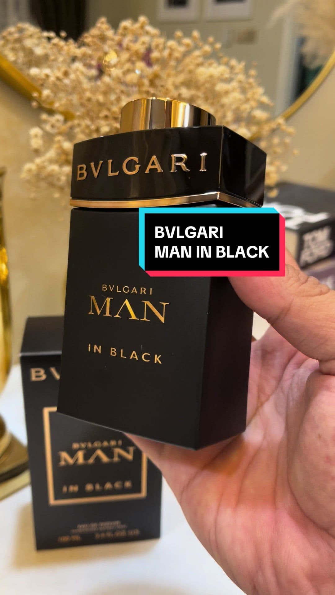 Bau jantan habis, lelaki terpaling macho mesti kena cuba bau ni. #bvlgari #bvlgarimaninblack #perfumetiktok #fyp 