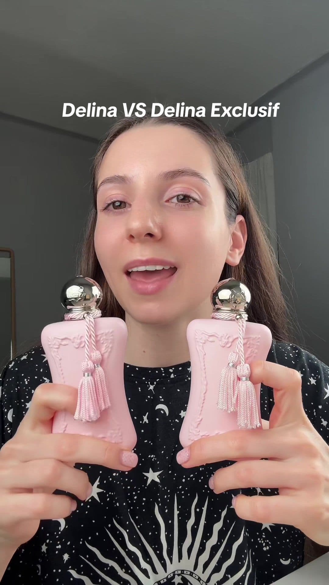 Replying to @i love scented alcohol the difference between Delinas #delinaexclusif #delina #delinaparfumsdemarly 