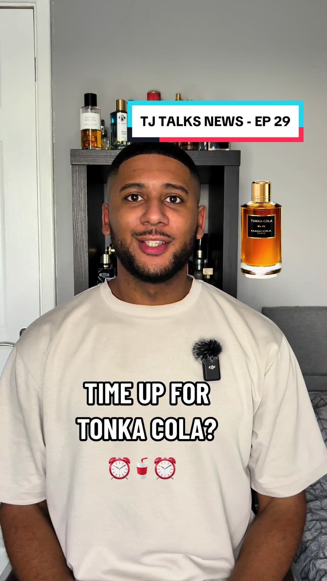TJ Talks News - EP 29 🥤⏰ #tjtalksnews #perfumetiktok #fyp #fragrancetiktok #fragrancenewswithtj #tjtalksscents 