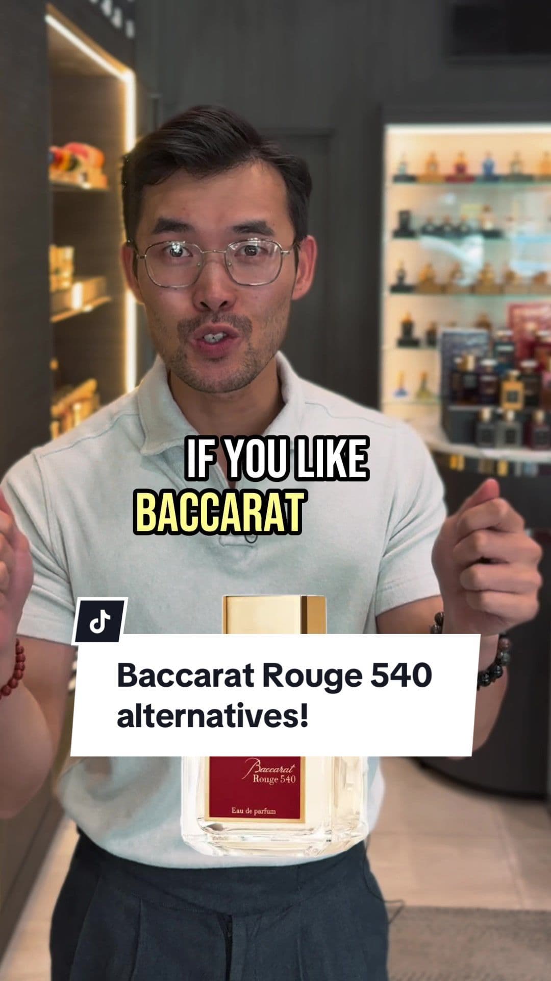 3 Baccarat Rouge 540 alternatives for women! 💃 #baccaratrouge540 #maisonfranciskurkdjian #womensperfume #nichefragrance #alternative #bois1920 #fragrancedubois #kajal