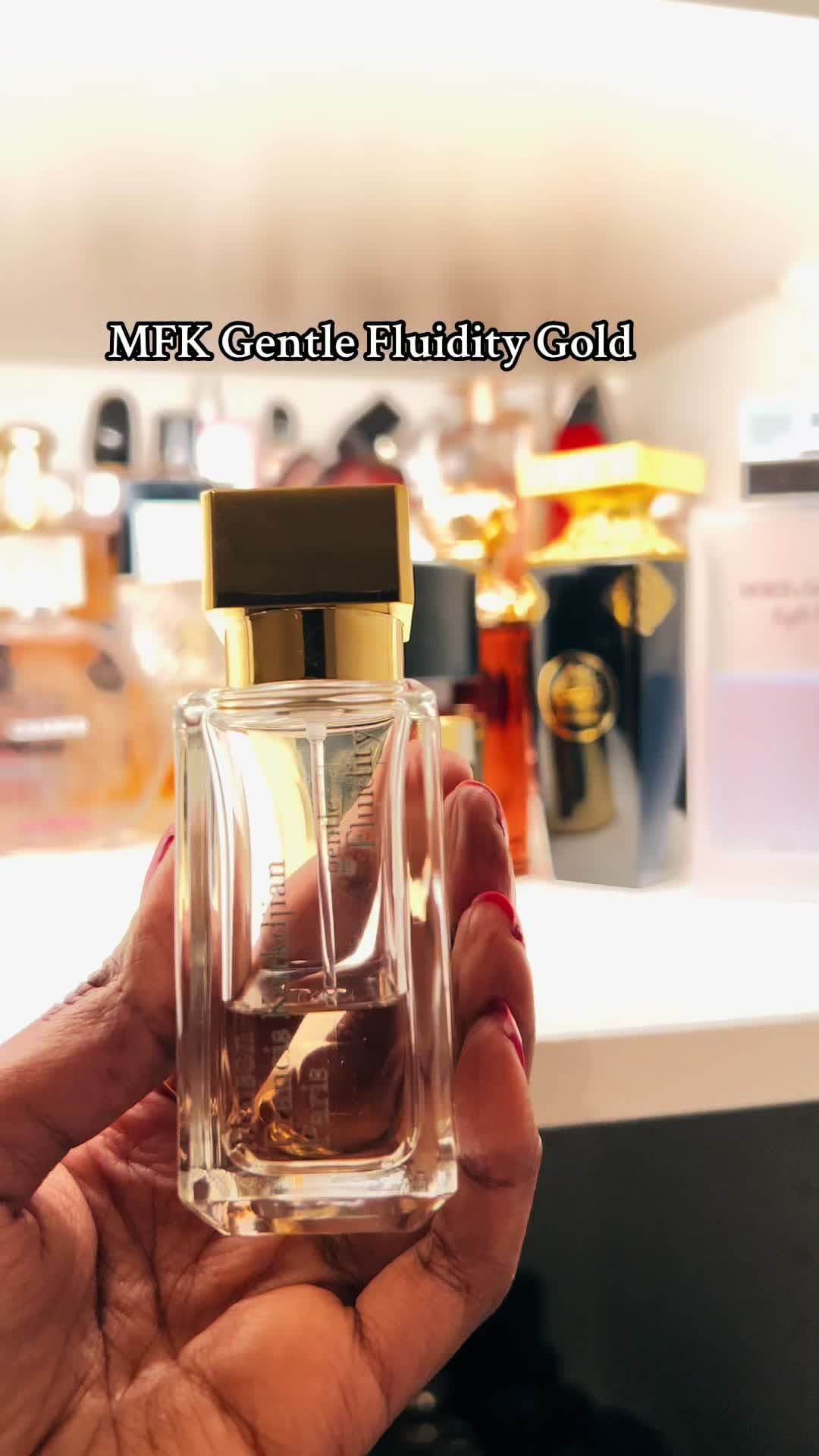 If you love Gentle Fluidity Gold by @MFK Paris try Delox by @Tiziana Terenzi 💕 #perfumetiktok #perfume #parfumviral #sotd #fragrance #fragrance #perfumecollection #fyp #perfumecollection #onthisday #perfumecheck #somalitiktok #perfumewardrobe #perfumehaul #viral 