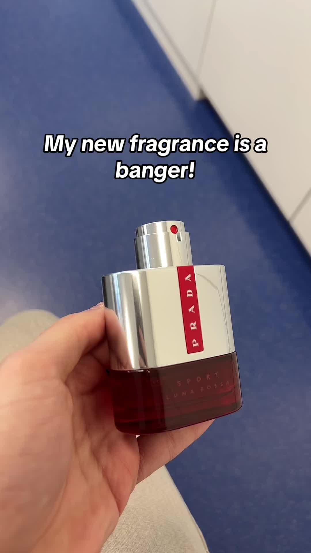 My new fragrance! Prada Luna Rossa sport 😮‍💨 #fragrance #fypシ #perfume #prada #viral #fragrancetok 