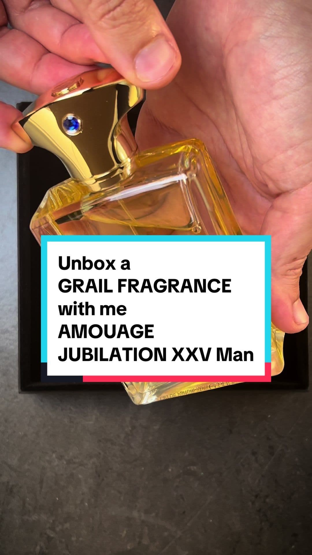 Unbox a Grail Fragrance with me!  |  @AMOUAGE Jubilation XXV Man  #perfume #fragrance #cologne #asmr #unboxing #asmrunboxing #amouage  