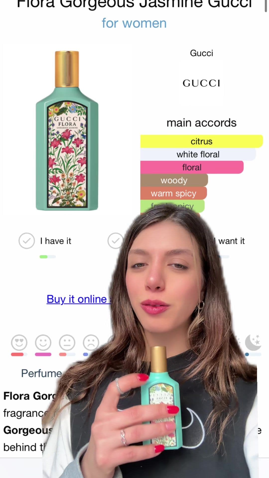 Umarim bu kez olur #guccifloragorgeousjasmine #guccibeauty #perfumetiktok #perfumes #fy #kesfet #sephorahaul @sephora 