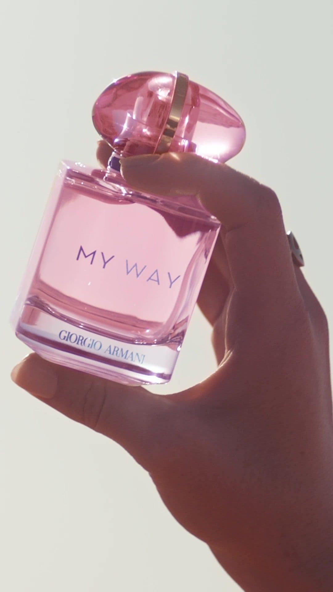Introducing MY WAY EAU DE PARFUM NECTAR. With a sweet and fruity interpretation of the signature MY WAY scent, MY WAY EAU DE PARFUM NECTAR features a new fusion of delectable fruits and flowers, all encapsulated in a new, entirely pink bottle to evoke the fragrance’s spontaneous, joyful mood and contemporary femininity. Credits: Jonas Lindstroem Music: “My Way” by Naomi Greene  @SYD #Armanibeauty #MyWay #IAmWhatILive #SydneySweeney #FloralFragrance 