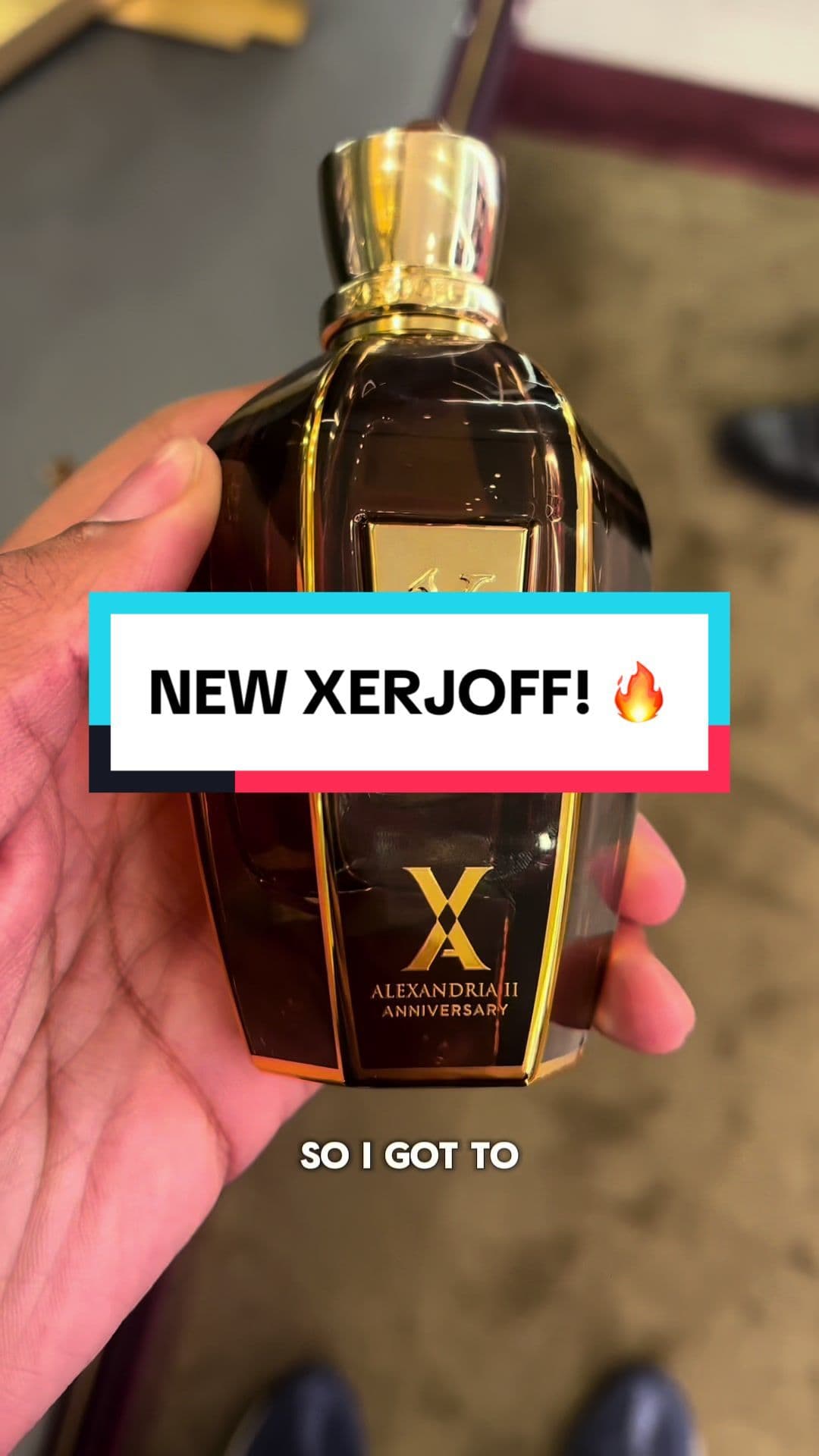 NEW Xerjoff Fragrance - Alexandria II Anniversary! 💪 #perfumetiktok #fyp #fragrancetiktok #xerjoff #tjtalksscents 
