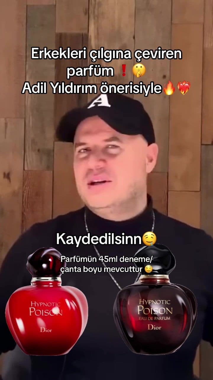 #adilyildirim #diorhypnoticpoison #parfüm 