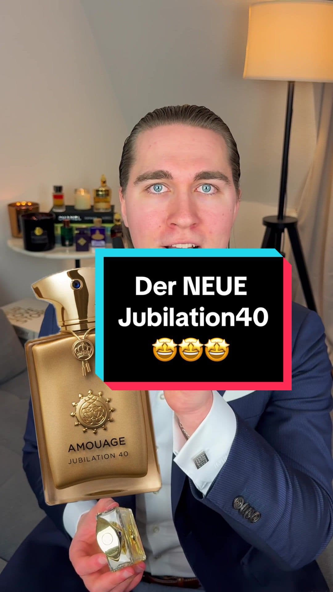Der NEUE Jubilation40 von Amouage 🤔 #neu #2024 #parfüm #parfümempfehlung #parfüms #parfümtiktok #parfümcheck #duft #düfte #gutriechen #jubilation25 #jubilation40 #amouage #test #nischenduft #nischendüfte #viral #fy #fyp #foryou #fürdich #trending 