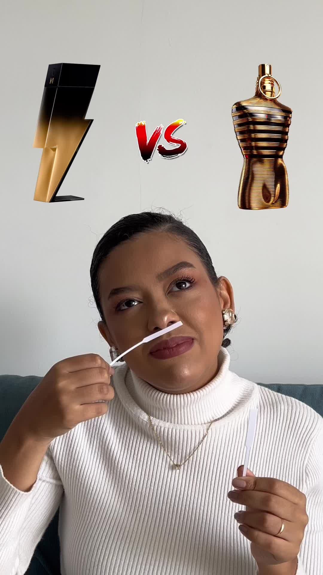 QUEM GANHA? 🤔 Uma batalha épica de fragrâncias que figuraram o top 10 do ano de 2023! Por aqui este foi o resultado mas queremos saber de vocês qual escolheriam? E não se esqueçam de comentar muito se querem mais conteúdos como este! #perfume #perfumaria #perfumes #perfumesimportadossp #perfumesimportados 