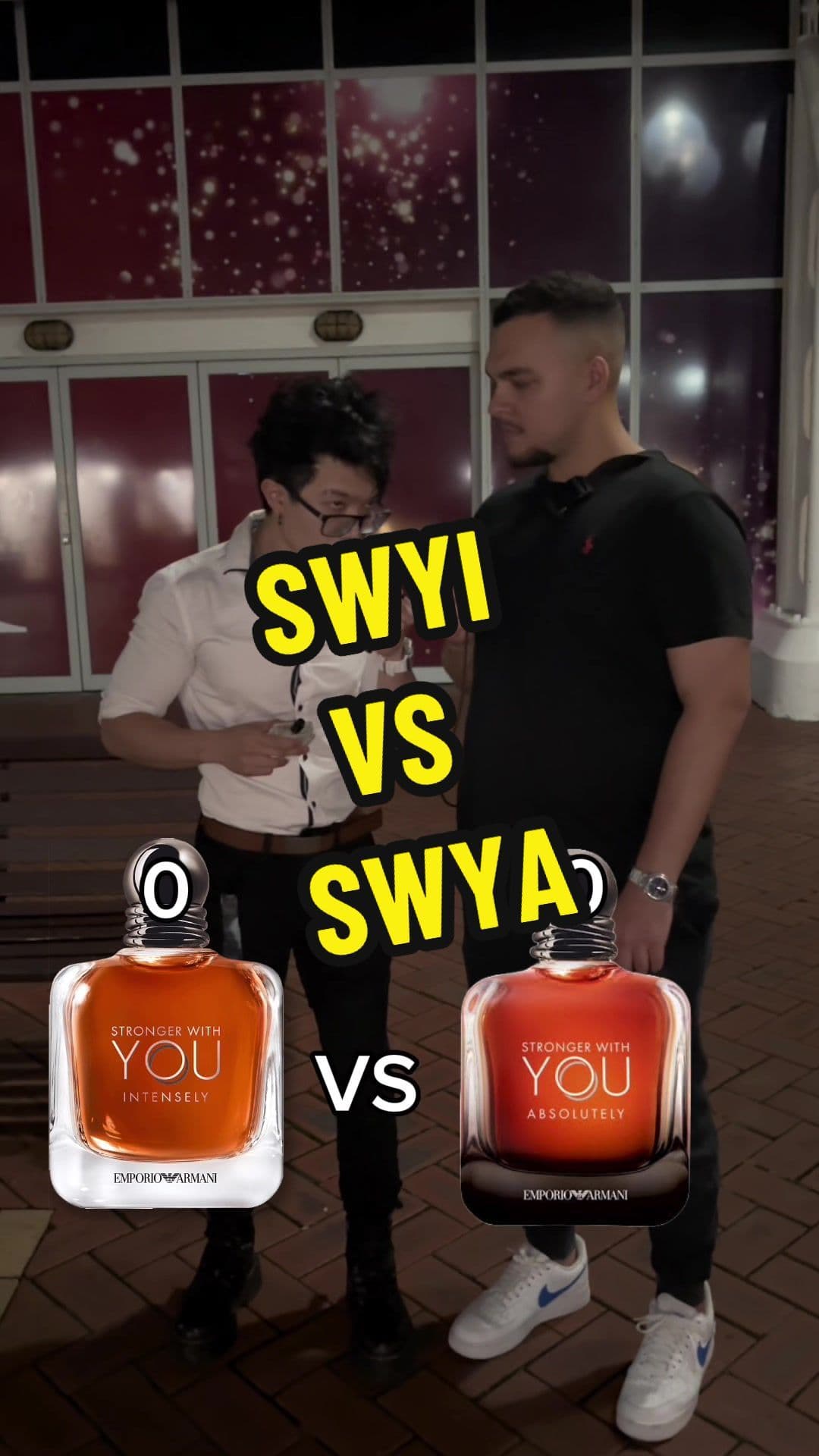 Stronger With You Intensely vs Absolutely #fragrancetok #mensperfume #colognes #fragrances #perfumetok 