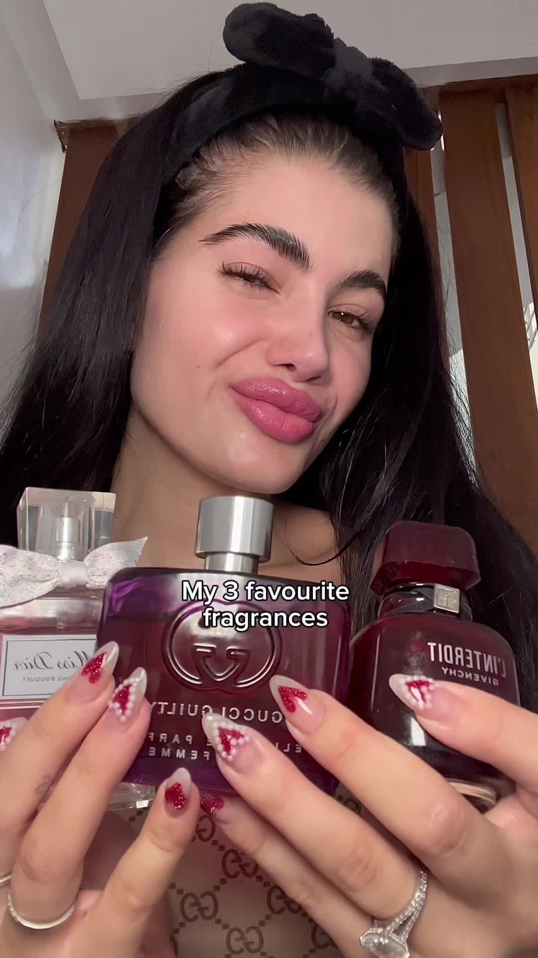 The best smelling fragrances ever 😩😍     #fragrance #fragrancereview #perfume #foryou #girltips #perfumetok #gucciguilty #missdior #givenchylinderdit 